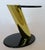 Wood C.1980's Leon Rosen for Pace International Collection Black High Gloss Lacquer & Brass Side/Drinks Table For Sale - Image 7 of 18