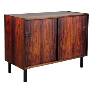 Vintage Danish Rosewood Cabinet For Sale