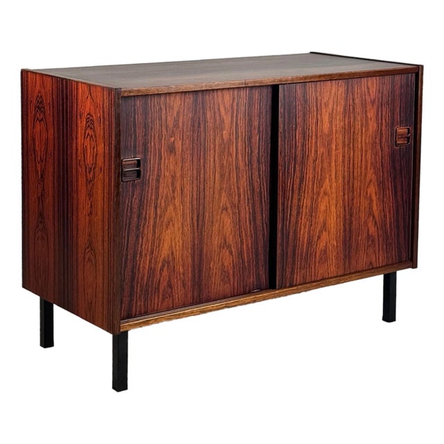 Vintage Danish Rosewood Cabinet For Sale