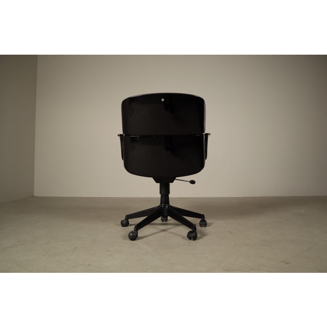 Executive Office Chair by Ennio Fazioli for Mim Roma, Italy, 1970s For Sale - Image 14 of 17