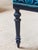 Mid 20th Century French Imperial Chair With Teal Dining Chairs For Sale - Image 4 of 6