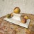 Green 19th Century Marble Tray with Fruits, , Set of 2 For Sale - Image 8 of 10