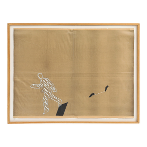 Pinchas Cohen Gan (B. 1942), Untitled, Mixed Media on Newsprint, C. 1970s