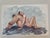 Figurative “Trust” Original Impressionistic Nude Figure Watercolor on Paper Painting Art by Anna Novick For Sale - Image 3 of 9