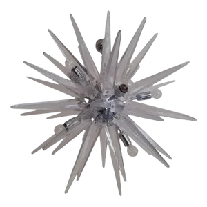 Early 21st Century Italian Murano Glass Sputnik Chandelier