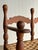 Vintage Sculptural Turned Wood Double Bench With Woven Rope Seat, C. 1950s For Sale - Image 11 of 14
