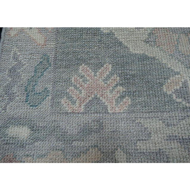 Textile Turkish Oushak Rug 2'10" x 10' For Sale - Image 7 of 11
