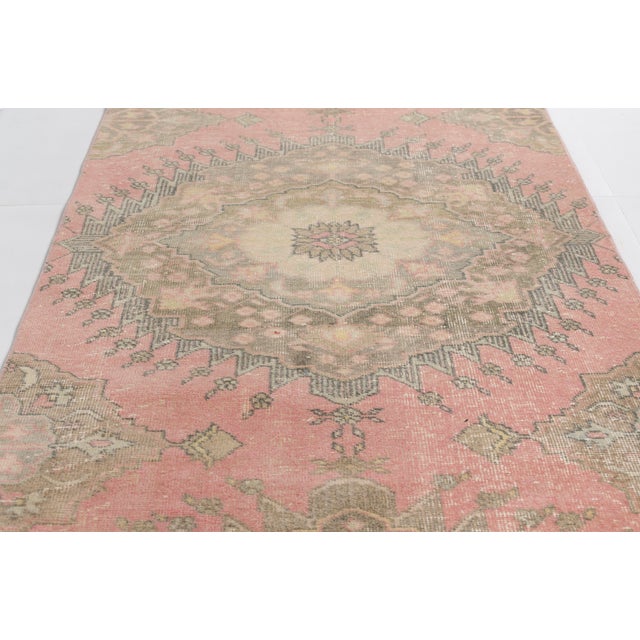 Mid 20th Century Long Turkish Area Runner For Sale - Image 4 of 9