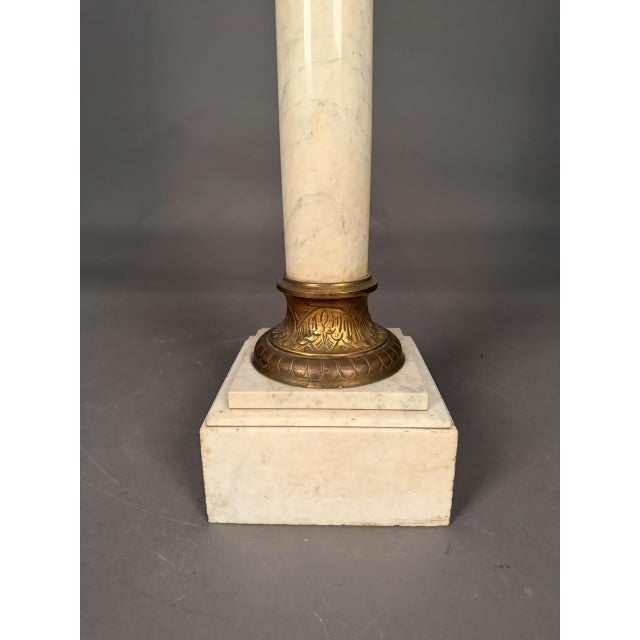Pedestal / Column With Bronze Mounts, Circa 1870 For Sale In Indianapolis - Image 6 of 8
