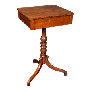 Small Antique Wine Table, English, Side, Occasional, Lamp, Regency, Circa 1820 For Sale