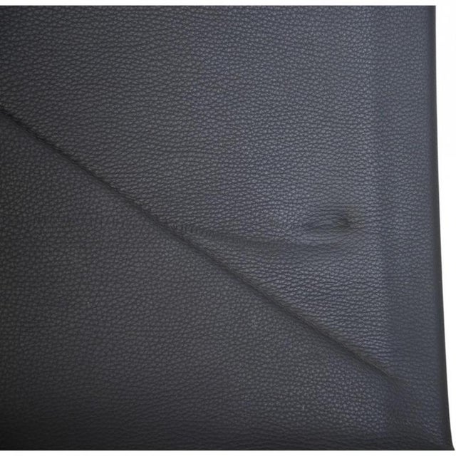 Vintage PK22 Chair in Black Aura Leather by Poul Kjærholm, 2000s For Sale - Image 4 of 13