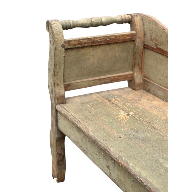 Antique European Sofa Bench For Sale - Image 6 of 9