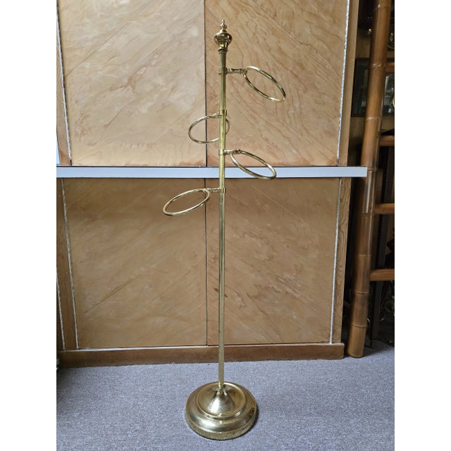 Mid-Century Modern Paris Gilded Ring Loop Rack For Sale - Image 10 of 10
