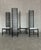 Black Vintage Steel Dining Chairs, 1980s, Set of 4 For Sale - Image 8 of 9