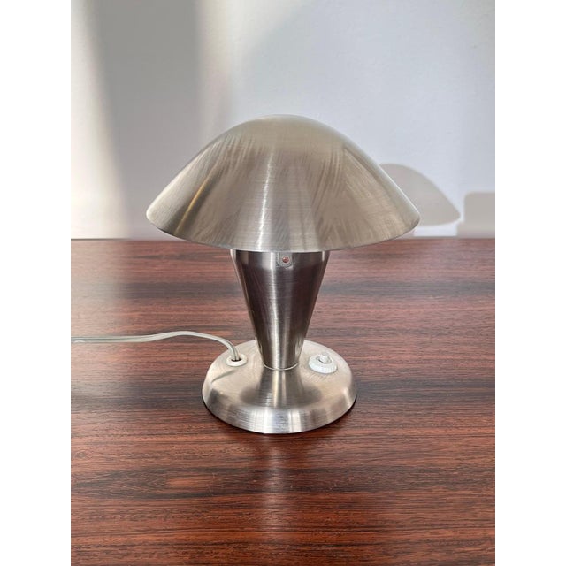 1940s Bauhaus Style Adjustable Table Lamps, Czechoslovakia, 1940s, Set of 2 For Sale - Image 5 of 7