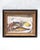 Yellow Émile Lecomte, Still Life with Fish, Shrimp & Lemon, 1935, Oil Painting on Canvas, Framed For Sale - Image 8 of 13