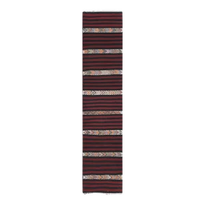 Striped Turkish Kilim Runner Rug