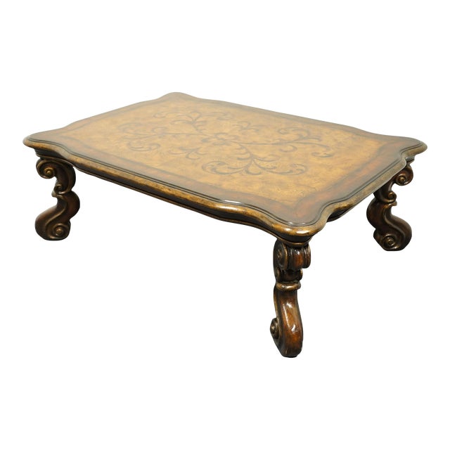 Hooker Furniture Italian Provincial 56″ Accent Coffee Table 698-80-110 For Sale