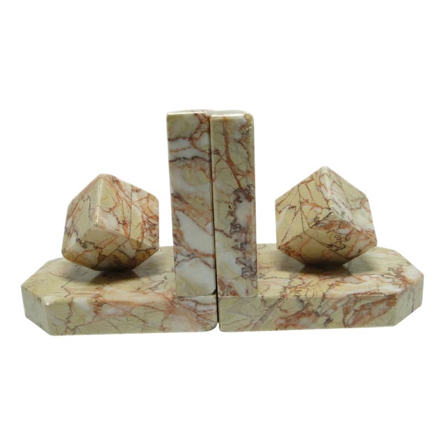 Art Deco Bookends, Belgium, 1930s, Set of 2 For Sale