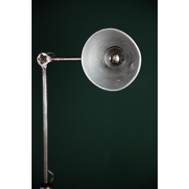 Bauhaus Vintage Work Light from Mazda, 1920s For Sale - Image 3 of 9