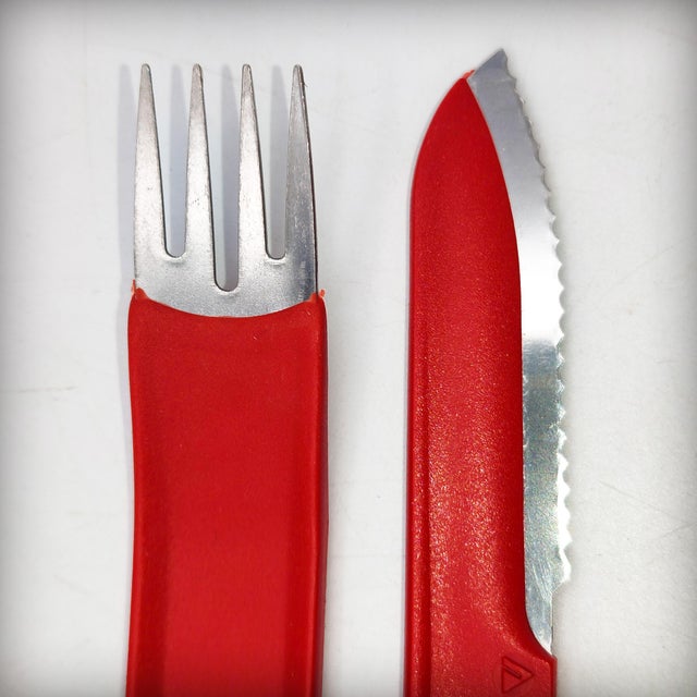 Casino Cutlery Service for 4 from Sedasco, France, 1970s, Set of 8 For Sale - Image 12 of 13