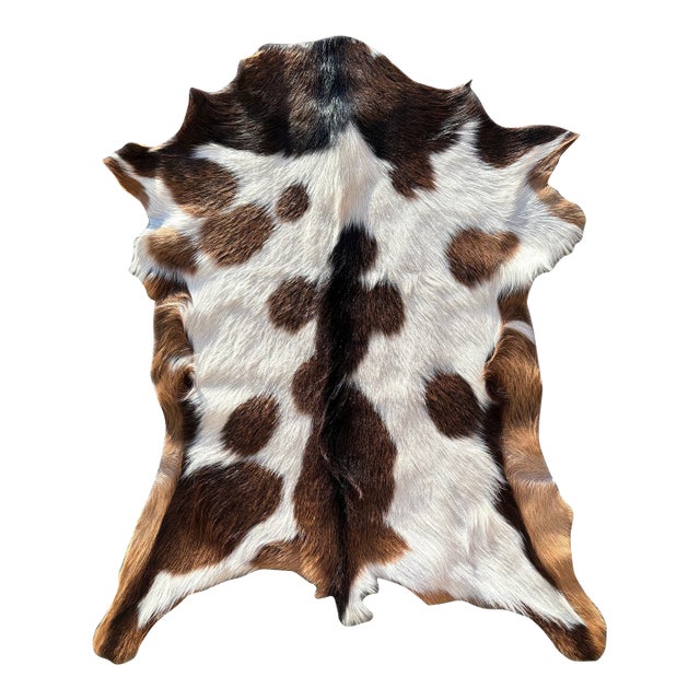 Hair on Hide Genuine Cowhide Mini Wall Hanging Approx 5 Sq Ft For Sale