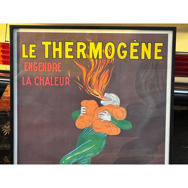 Early 20th Century Le Thermogene - Large Original Early 20thy C. Vintage Advertising Poster by Leonetto Cappiello - For Sale - Image 5 of 9