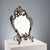 Antique Rococo Table Mirror in Bronze For Sale - Image 13 of 13