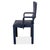 Arcadia Arcona Chairs in Blue Leather from B&B Italia / C&B Italia, Set of 8 For Sale - Image 13 of 15