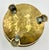 Vintage Italian Hammered Brass Footed Cachepot Jardiniere Planter For Sale In Houston - Image 6 of 8
