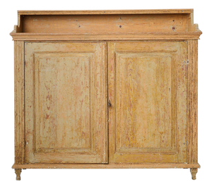 Northern Swedish Gustavian Rustic Buffet in Pine