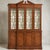 Brown English Smith Watson Chippendale Style Burl Yew Wood Bookcase Cabinet For Sale - Image 8 of 8