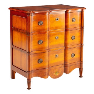 French Transitional Three-Drawer Chest For Sale