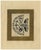 Paper Nathan Altmann, Signet for the Publishing House Achinar, 1923, Emblem Lithograph, Paper For Sale - Image 7 of 7