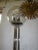 Mid-Century Modern Glass & Chrome Globe Floor Lamp For Sale - Image 3 of 7