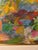Mid 20th Century Expressive Abstract Landscape Oil Painting, Double Matted With Gold Frame For Sale - Image 4 of 13