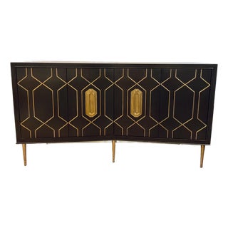 Revelation Modern Geometric Put a Hex on You Cabinet For Sale
