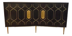Revelation Modern Geometric Put a Hex on You Cabinet