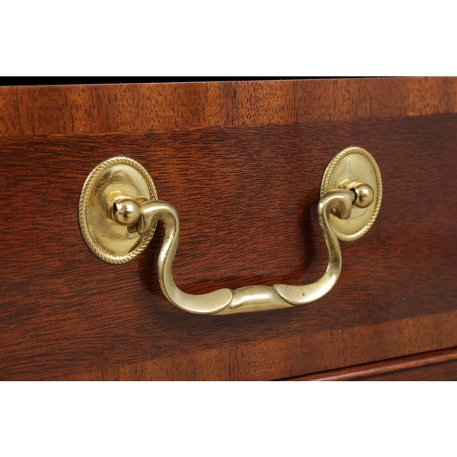 Councill Craftsman Mahogany Inlaid Dresser For Sale - Image 11 of 14