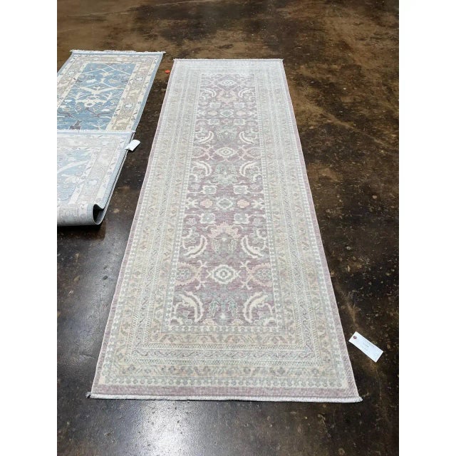 ACTUAL SIZE: 3'3" X 9'4" PRIMARY COLOR: Brown / Beige AGE: New ORIGIN: Turkey MATERIALS: Wool FOUNDATION: Cotton...