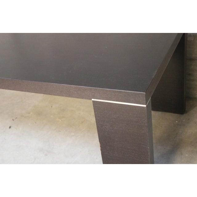 Vintage Italian Table in Black Wood, 2000, in Flawless conditions. Designed from 2000