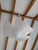 Large pendant light, model neith by tre ci luce e27 socket, suitable for led bulbs. opal glass sphere with three large...