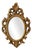 Small French Crested Mirror with Gold Leaf Gilt For Sale