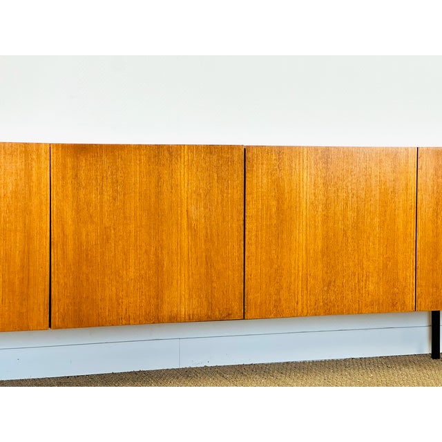 Scandinavian Minimalist Teak Sideboard, 1960s For Sale - Image 12 of 17