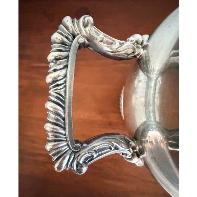 1950s Vintage Silverplate Champagne Bucket For Sale - Image 5 of 11