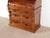 Antique 1880s Victorian Eastlake Burled Walnut Cylinder Secretary Bookcase Desk For Sale In South Bend - Image 6 of 16
