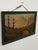 Vintage Framed Landscape Painting of Mountain Path at Sunset, Signed, Folk Art Style For Sale - Image 4 of 9