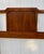 Brown Vintage Mid Century Modern Full Walnut Headboard Arched Sculpted MCM 1960s For Sale - Image 8 of 14