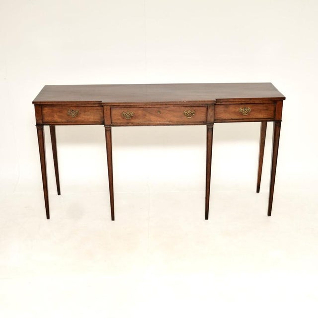 Large Antique Georgian Console Table, 1790s For Sale - Image 14 of 14