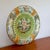 Victorian Mid 20th Century Hand Painted Capodimonte Decorative Plate Wall Decor For Sale - Image 3 of 11